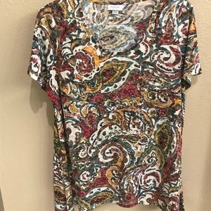 3/$35 Avenue shirt with bling